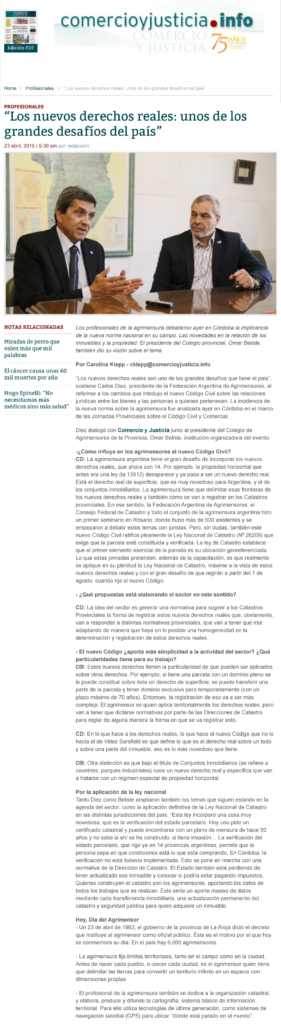 nota comercio y justicia